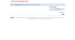 Desktop Screenshot of discountking.de